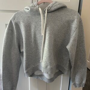 Gray Women's Hoodie Sweater